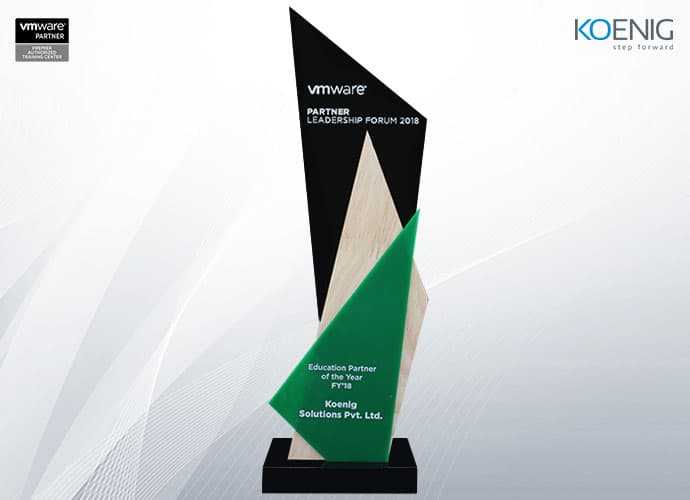 Koenig Awards, VMware Education Partner of the Year 2018